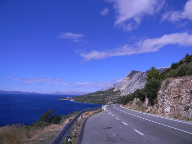 My first glimpse of the Adriatic Sea