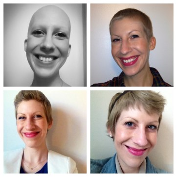 "What's with that ridiculous haircut?"